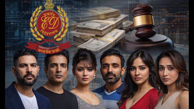 🔥 ED की सबसे बड़ी सेलेब्रिटी स्ट्राइक!